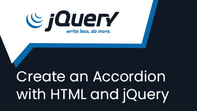 Create an Accordion with HTML and jQuery