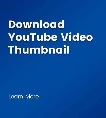 Download Youtube Thumbnail